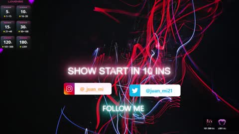 Juan Miguel online show from January 19, 2026, 11:03 am