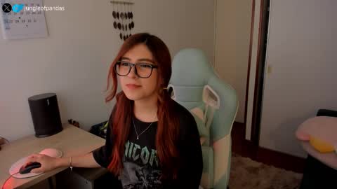 Snapshot of jungleofpandas chatting on October 13, 2025, 6:08 pm Call me Sussy  online show from October 13, 2025, 6:08 pm