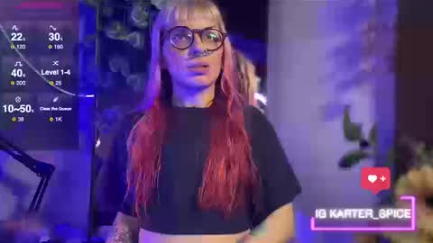 Karter online show from September 24, 2025, 12:03 am