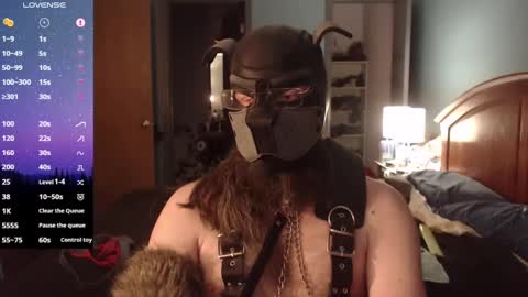 kinkywolf87 online show from February 27, 2025, 10:09 pm