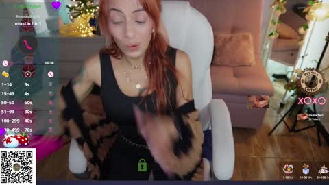 Snapshot of kittygrey chatting on December 12, 2024, 3:27 pm Samantha Grey online show from December 12, 2024, 3:27 pm