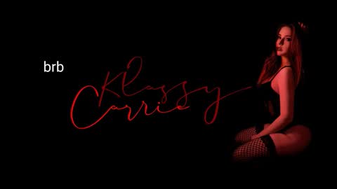 I am real and klassy..  online show from November 29, 2025, 9:07 pm