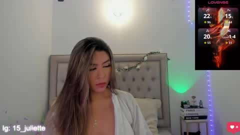 Juliette online show from April 1, 2026, 8:39 pm