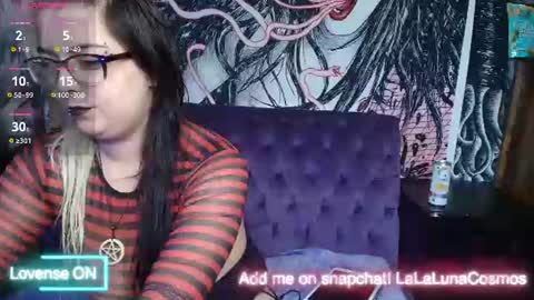 LaLaLunaCosmos online show from August 3, 2026, 3:16 pm