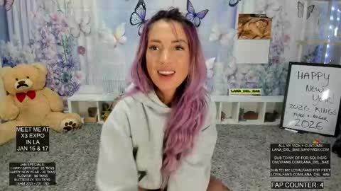 Lana Del Bae online show from January 9, 2026, 3:20 am