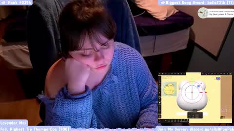 LavenderMei online show from February 25, 2026, 11:36 pm