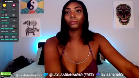 LaylaAriana online show from June 27, 2026, 3:22 am