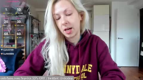 LeaVixx online show from March 1, 2026, 11:23 am