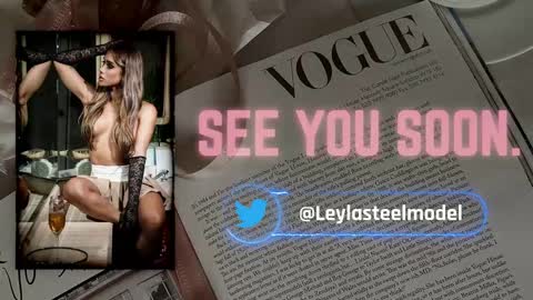 Snapshot of leyla_steel chatting on January 25, 2025, 5:40 am INSTA leylasteel model online show from January 25, 2025, 5:40 am