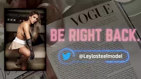 Snapshot of leyla_steel chatting on February 28, 2025, 11:03 am INSTA leylasteel model online show from February 28, 2025, 11:03 am