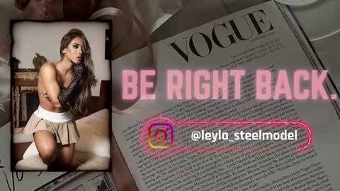 INSTA leylasteel model         online show from March 28, 2026, 12:16 pm