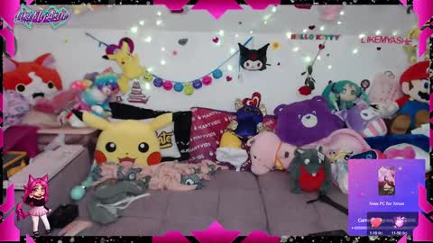 Snapshot of likemyashe chatting on December 8, 2024, 7:05 am LikeMyAshe online show from December 8, 2024, 7:05 am