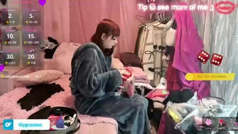 Snapshot of lilygracexoxo chatting on June 17, 2026, 11:16 pm Lily Grace online show from June 17, 2026, 11:16 pm