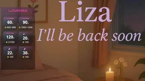 LizaLure online show from October 5, 2025, 6:50 pm