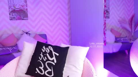 Snapshot of lola_creamy chatting on November 12, 2025, 5:13 pm Lola online show from November 12, 2025, 5:13 pm