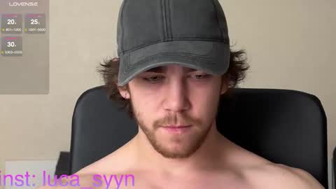 Snapshot of luca_syn chatting on October 27, 2025, 6:56 pm Luca S online show from October 27, 2025, 6:56 pm