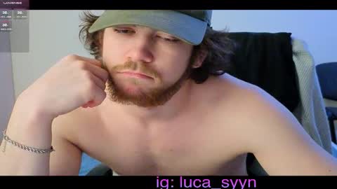 Snapshot of luca_syn chatting on December 3, 2025, 12:25 pm Luca S online show from December 3, 2025, 12:25 pm