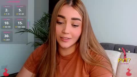 lucia star  online show from October 16, 2025, 9:05 pm