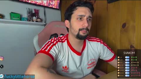 Snapshot of lucky_littlehorse77 chatting on August 6, 2026, 4:03 am Luca Lucky online show from August 6, 2026, 4:03 am