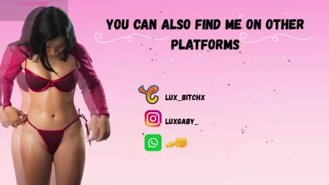 lux_bitchx online show from June 5, 2026, 3:02 am