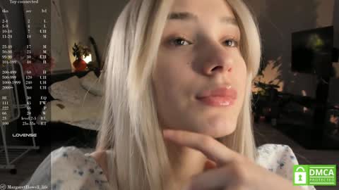 Snapshot of margarethowell chatting on January 21, 2025, 4:43 am Margaret online show from January 21, 2025, 4:43 am