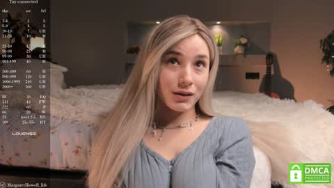 Snapshot of margarethowell chatting on January 24, 2025, 11:26 am Margaret online show from January 24, 2025, 11:26 am