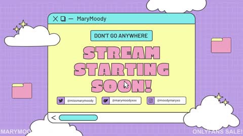 Mary Moody online show from November 22, 2025, 12:42 am