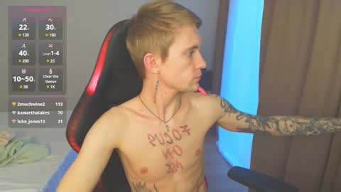 Max Gen with tats 24years  And Ethan without tats 20 years online show from March 3, 2025, 2:37 pm