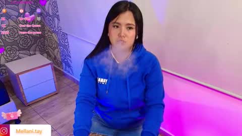 Snapshot of mellani_tay chatting on February 20, 2025, 4:18 am Mellani  online show from February 20, 2025, 4:18 am