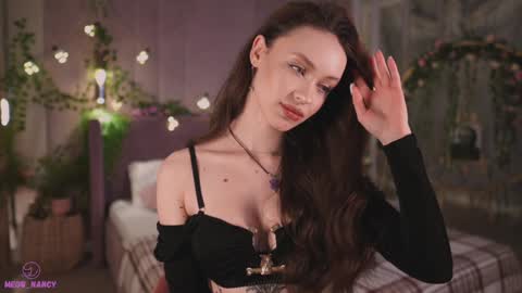 Snapshot of meow_nancy chatting on December 15, 2024, 8:19 am Heeyyooo Im Nans Subscribe to me I will be glad online show from December 15, 2024, 8:19 am