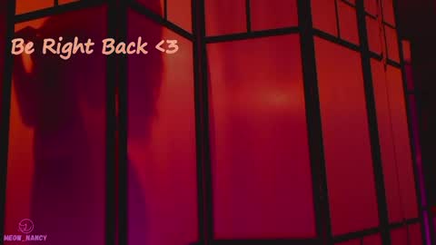 Snapshot of meow_nancy chatting on December 15, 2024, 11:23 am Heeyyooo Im Nans Subscribe to me I will be glad online show from December 15, 2024, 11:23 am