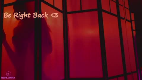 Snapshot of meow_nancy chatting on December 19, 2024, 8:13 am Heeyyooo Im Nans Subscribe to me I will be glad online show from December 19, 2024, 8:13 am