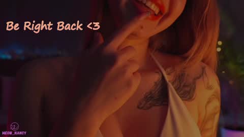 Snapshot of meow_nancy chatting on December 20, 2024, 8:28 am Heeyyooo Im Nans Subscribe to me I will be glad online show from December 20, 2024, 8:28 am