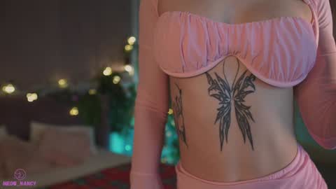 Snapshot of meow_nancy chatting on December 31, 2024, 6:05 am Heeyyooo Im Nans Subscribe to me I will be glad online show from December 31, 2024, 6:05 am