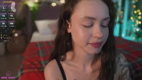 Snapshot of meow_nancy chatting on January 2, 2025, 9:11 am Heeyyooo Im Nans Subscribe to me I will be glad online show from January 2, 2025, 9:11 am