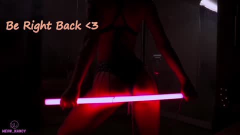 Snapshot of meow_nancy chatting on January 5, 2025, 11:26 am Heeyyooo Im Nans Subscribe to me I will be glad online show from January 5, 2025, 11:26 am