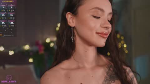 Snapshot of meow_nancy chatting on January 10, 2025, 5:15 am Heeyyooo Im Nans Subscribe to me I will be glad online show from January 10, 2025, 5:15 am