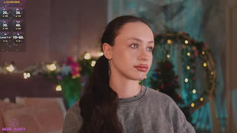 Snapshot of meow_nancy chatting on January 15, 2025, 6:01 am Heeyyooo Im Nans Subscribe to me I will be glad online show from January 15, 2025, 6:01 am