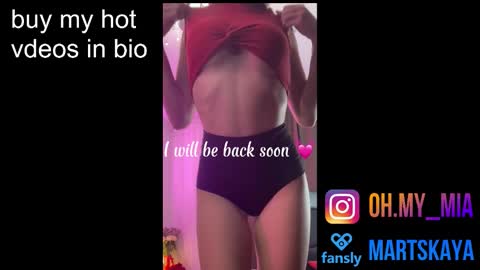 Snapshot of mia4sin chatting on February 3, 2026, 7:13 am Mia Martskaya online show from February 3, 2026, 7:13 am