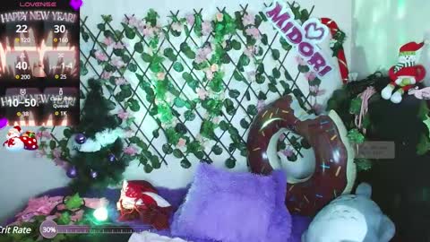 Midori 7u7 online show from January 4, 2025, 10:55 pm