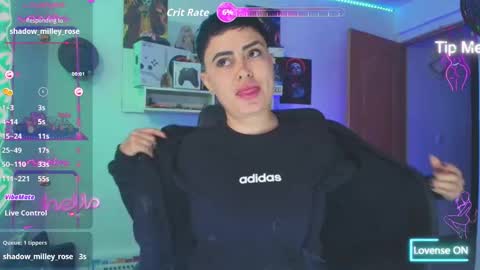 Snapshot of milley_rose chatting on October 15, 2025, 11:05 pm Im girl my name is Johana online show from October 15, 2025, 11:05 pm