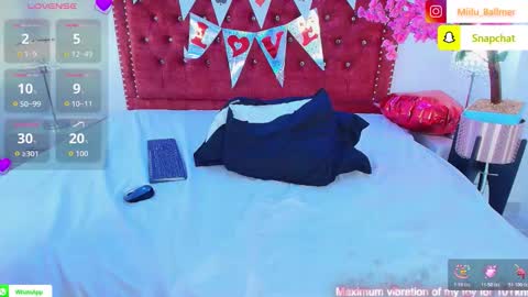 Milu ballmer  online show from February 14, 2026, 7:16 am