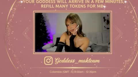 Goddess Myers  thumb up is important for me kisses  online show from December 2, 2025, 5:46 am
