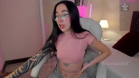Snapshot of misscamilaf chatting on February 23, 2025, 11:47 pm Camila Flores online show from February 23, 2025, 11:47 pm