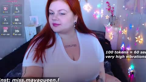 Snapshot of missmayaqueen chatting on March 9, 2025, 10:19 am Maya online show from March 9, 2025, 10:19 am