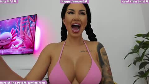 Snapshot of misspinkroom chatting on February 1, 2025, 8:26 pm Renata online show from February 1, 2025, 8:26 pm