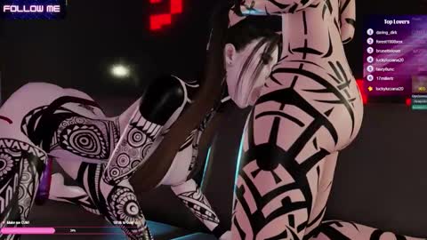 MissTenka online show from February 8, 2026, 7:06 pm