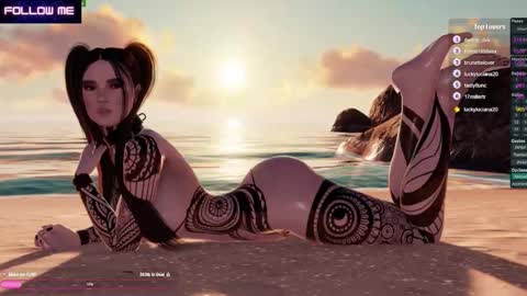 MissTenka online show from February 11, 2026, 8:03 pm