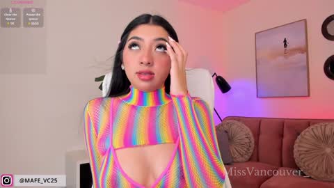 Snapshot of missvancouver_ chatting on January 27, 2025, 11:43 pm Mafe Jimenez online show from January 27, 2025, 11:43 pm