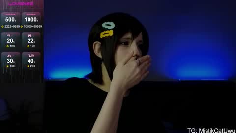 Snapshot of mistikcat chatting on March 4, 2026, 2:45 pm mistikcat online show from March 4, 2026, 2:45 pm